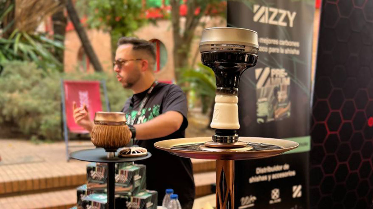 Nejbližší výstavy a festivaly vodních dýmek.