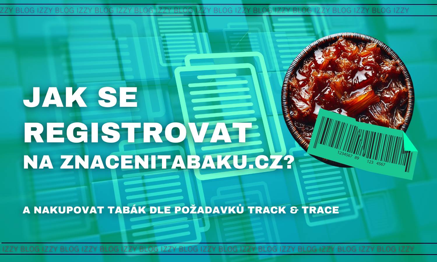 registrace track and trace tabák