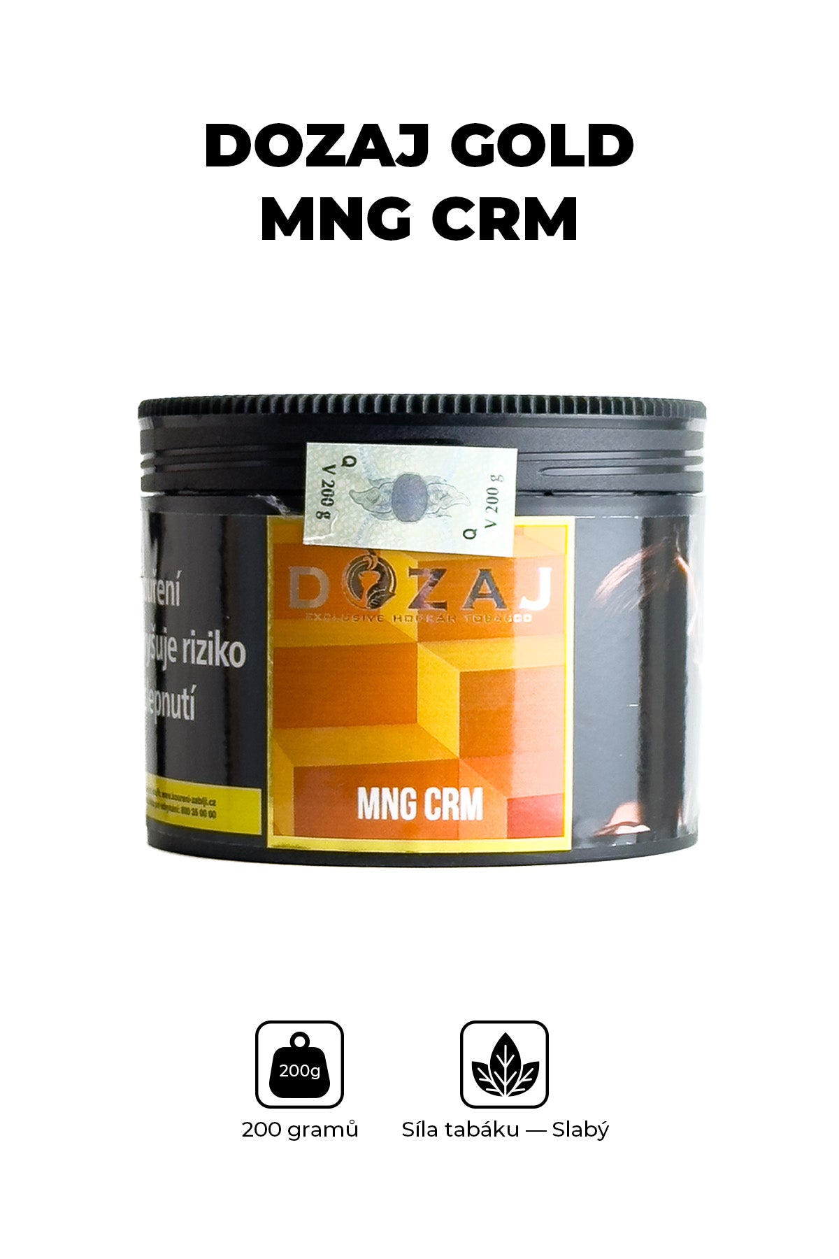 Tabák - Dozaj Gold 200g - Mng Crm