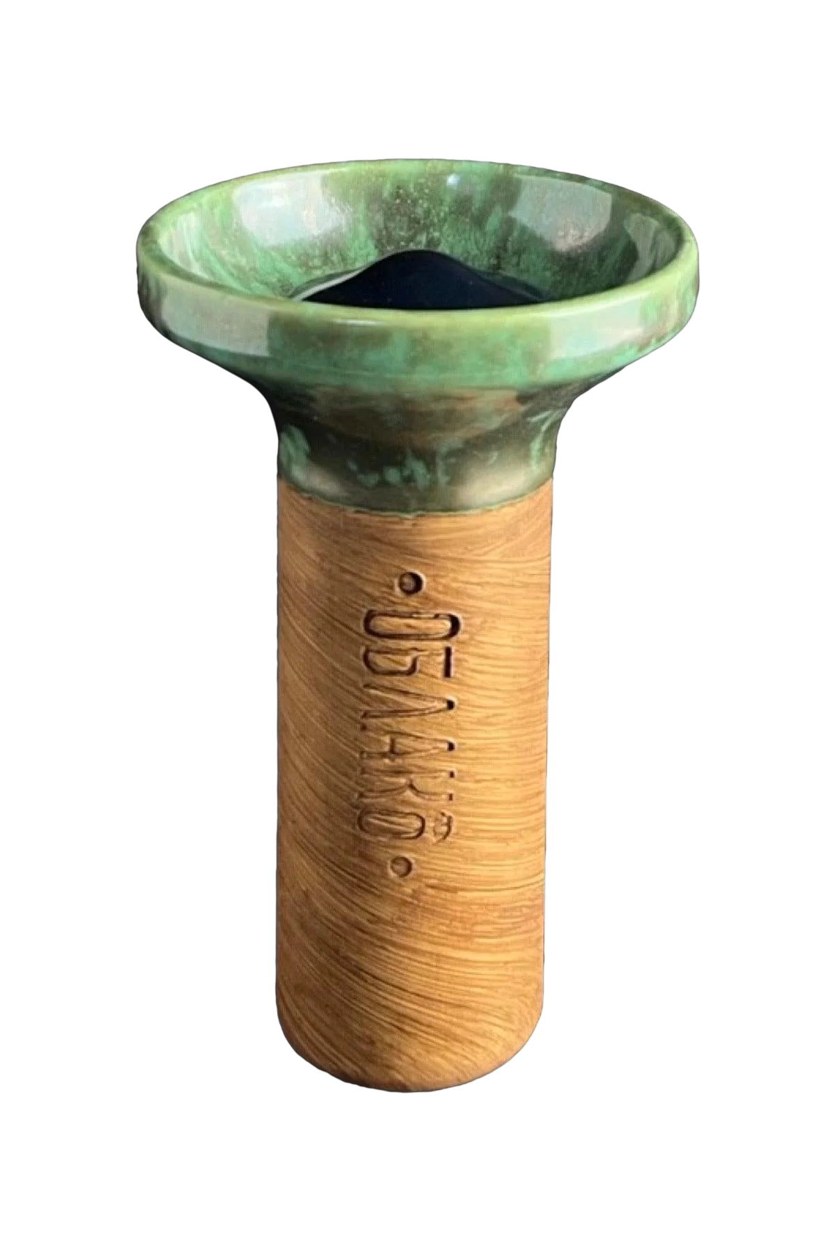 Bowl - Oblako Flow Dark Blue on Bronze-Green