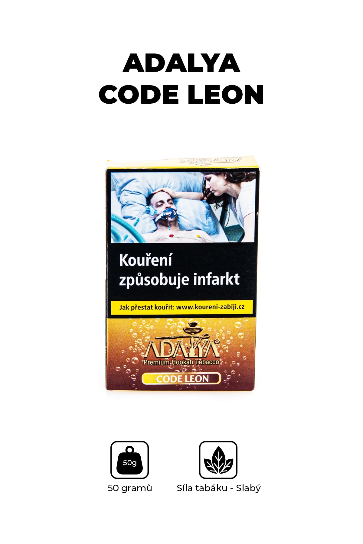 Tabák - Adalya 50g - Code Leon