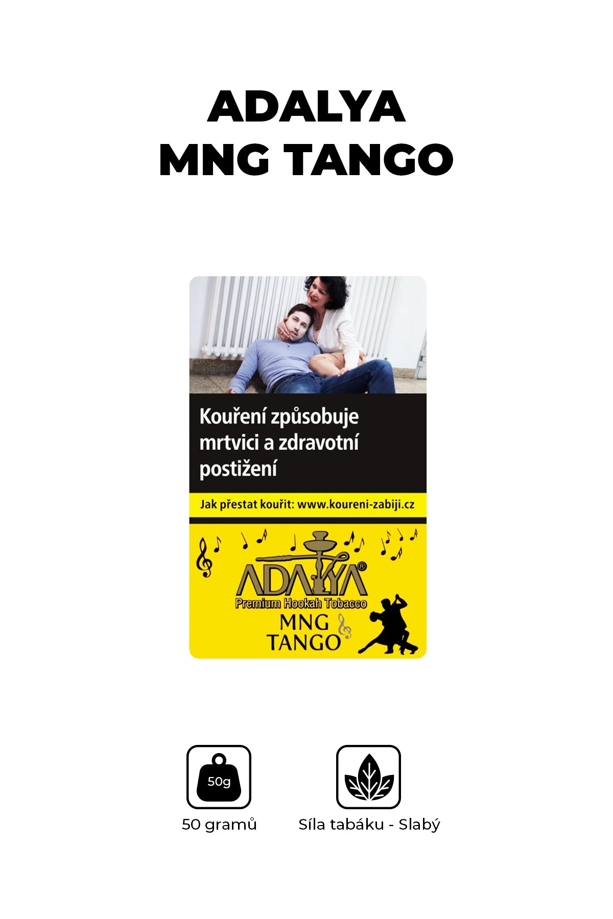 Tabák - Adalya 50g - Mng Tango