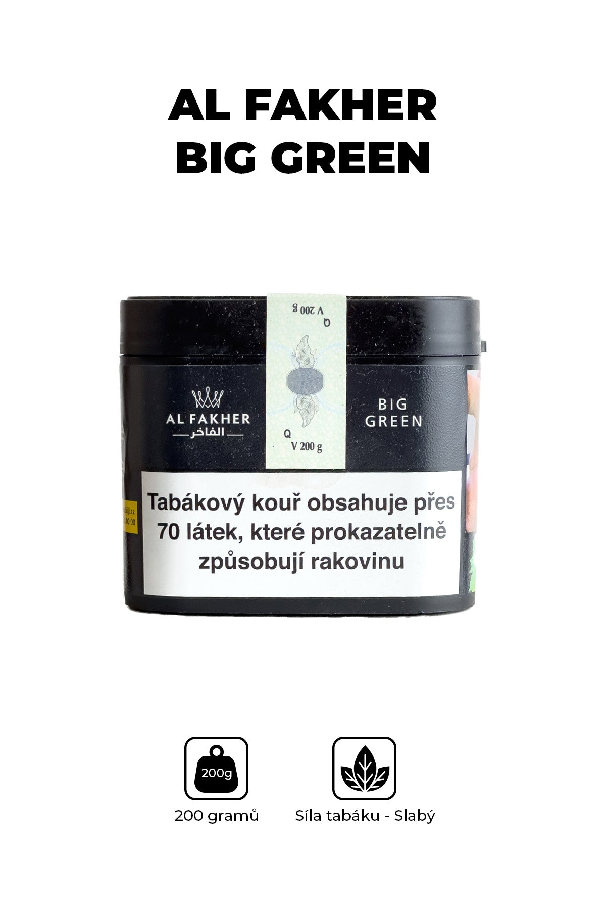 Tobacco - Al Fakher 200g - Big Green