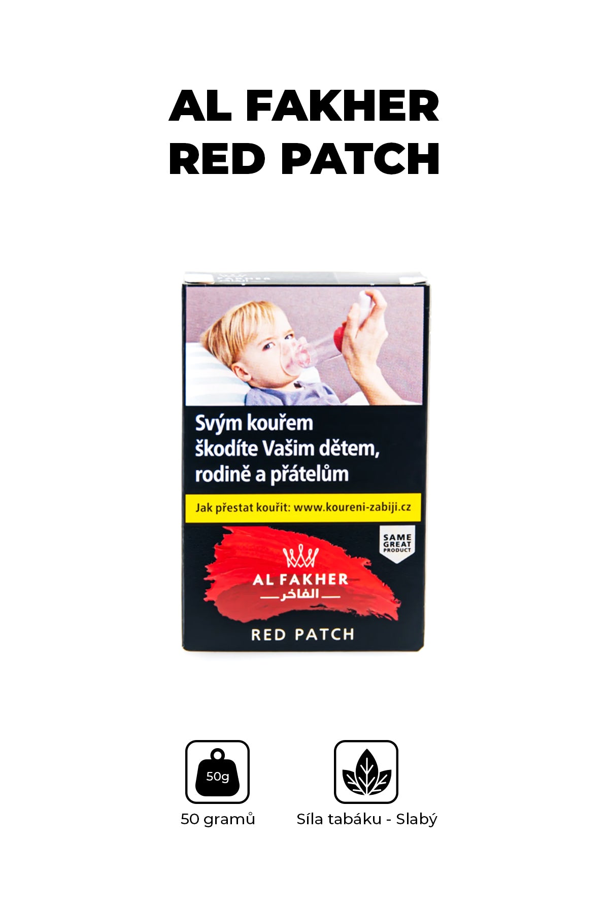 Tobacco - Al Fakher 50g - Red Patch