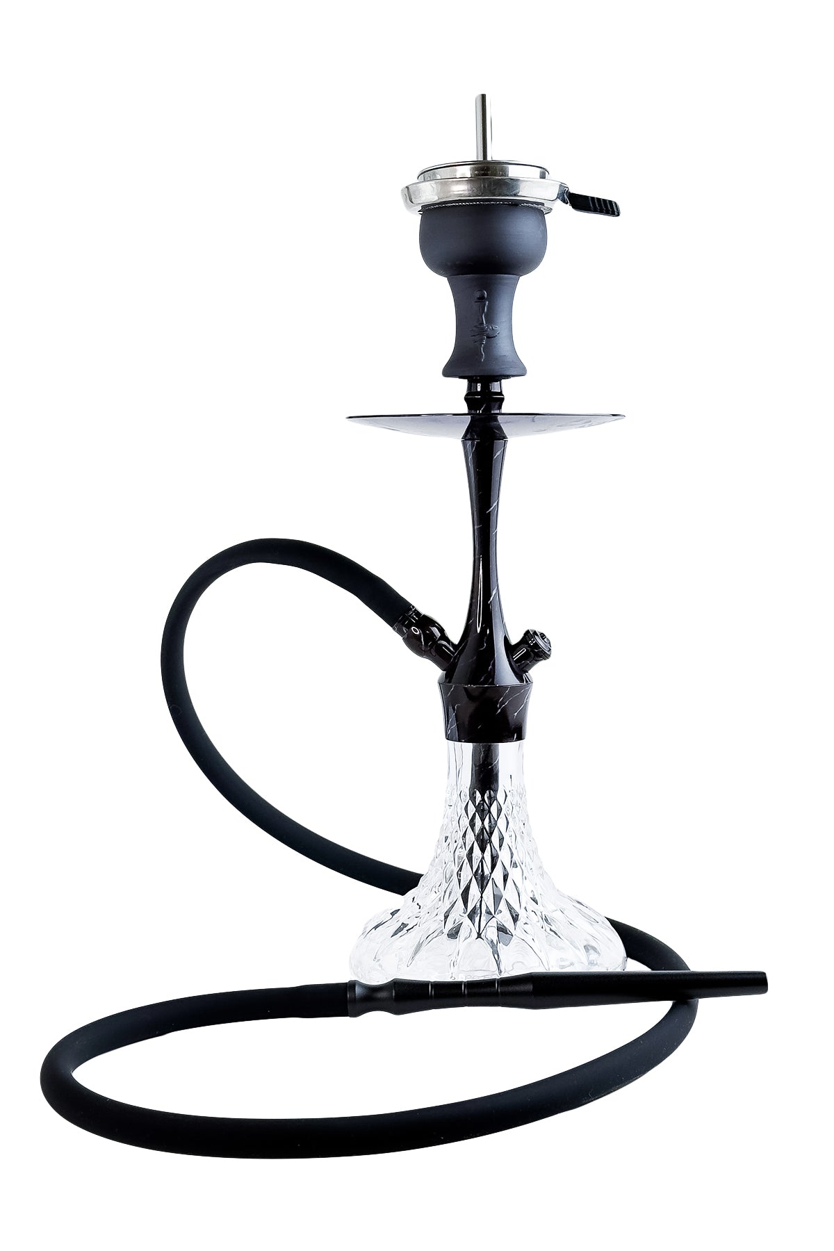 Hookah - Aladin, Alux 380 Mamor Black