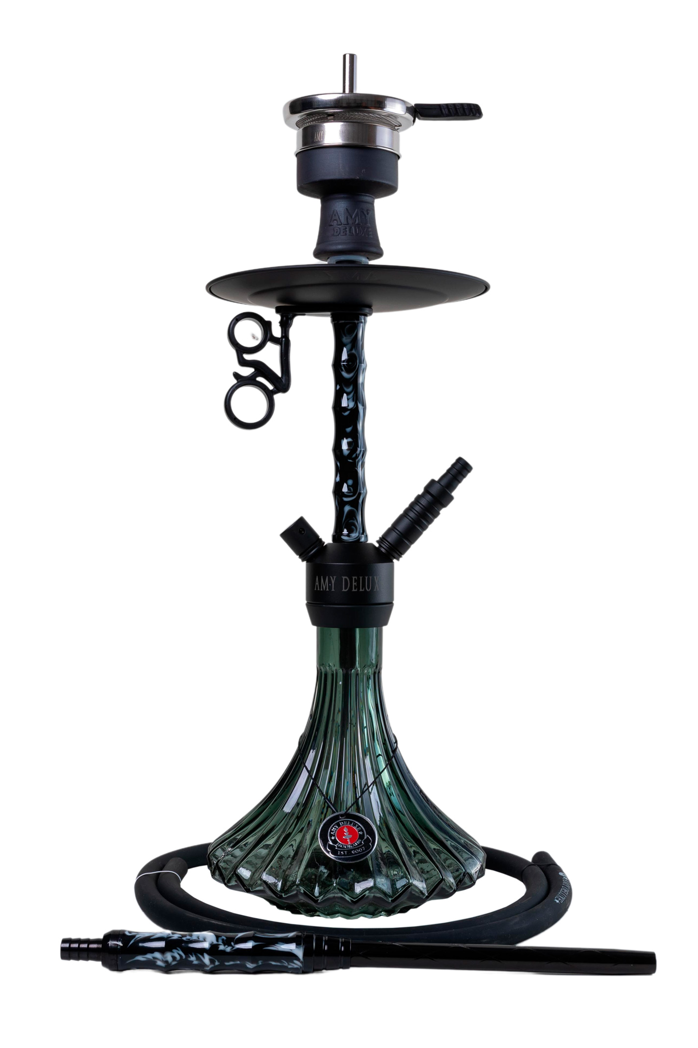 Vodní dýmka - Amy Deluxe, 123.02 Alu Dervish S Black
