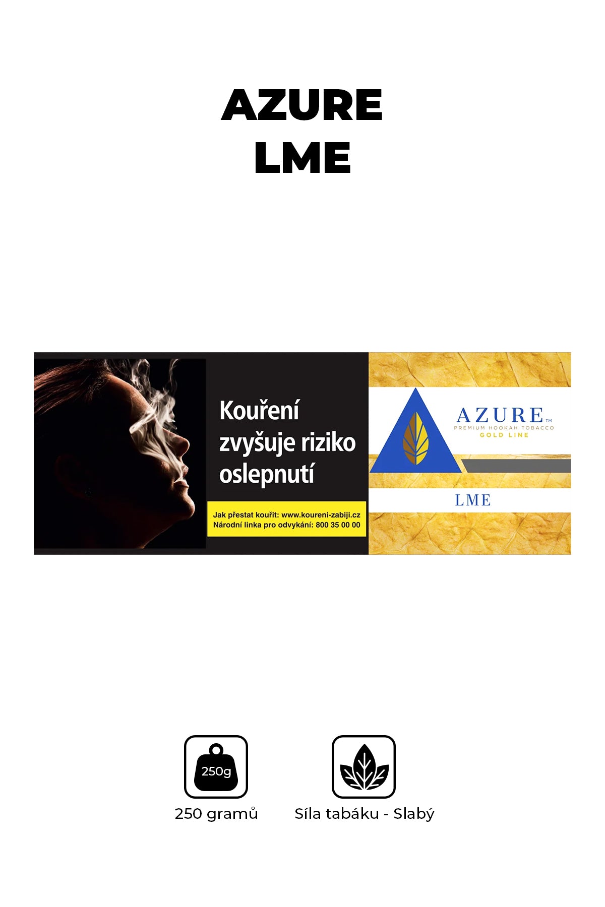 Tobacco - Azure Gold 250g - LME