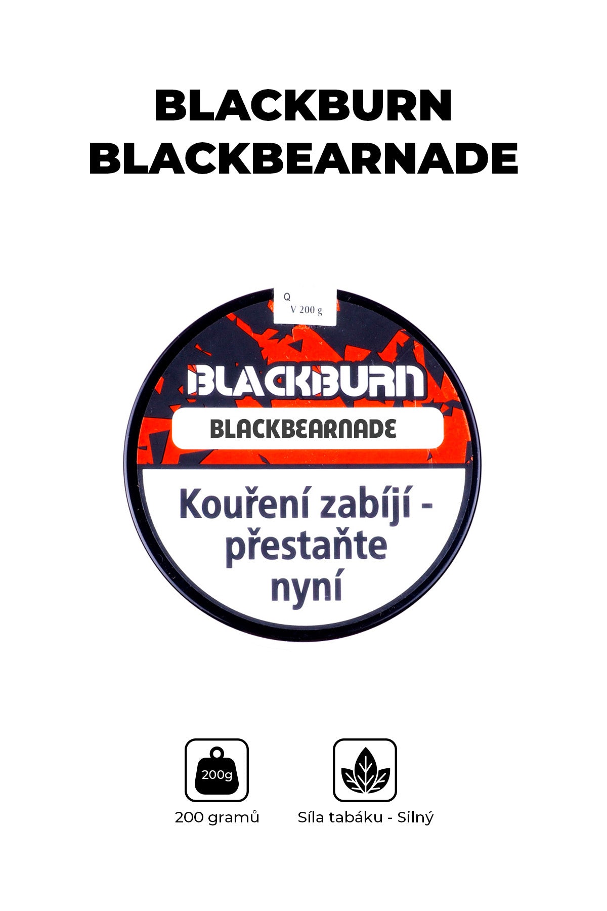 Tabák - BlackBurn 200g - Blackbearnade