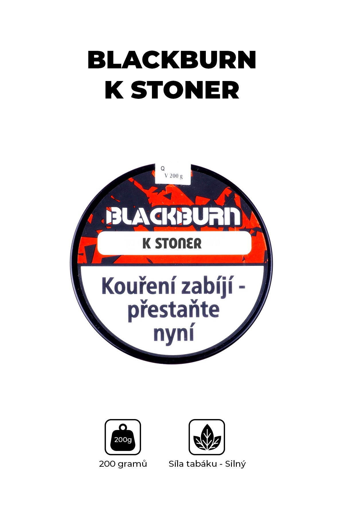 Tobacco - BlackBurn 200g - K Stoner
