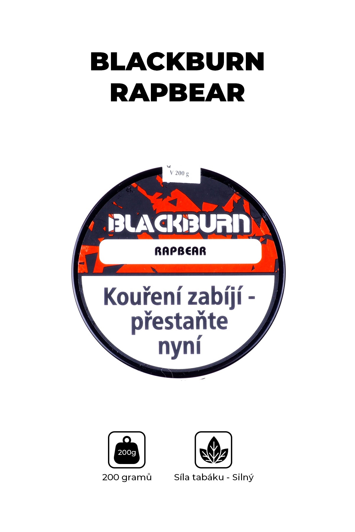 Tobacco - BlackBurn 200g - Rapbear