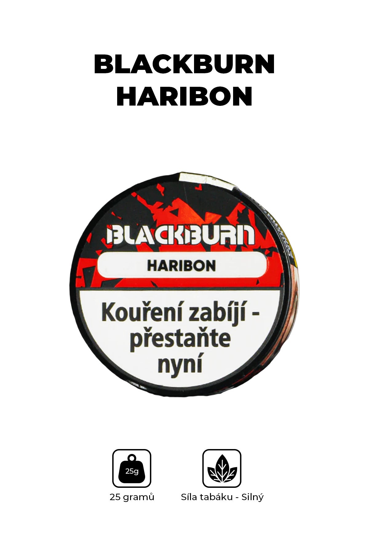 Tobacco - BlackBurn 25g - Haribon