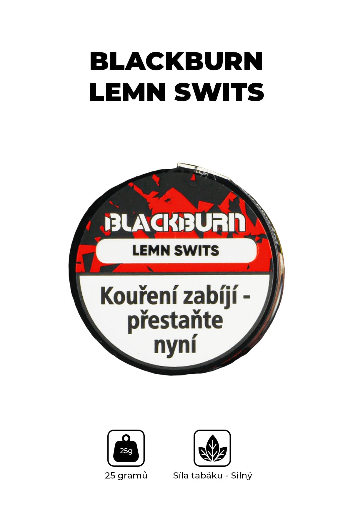 Tobacco - BlackBurn 25g - Lemn Swits