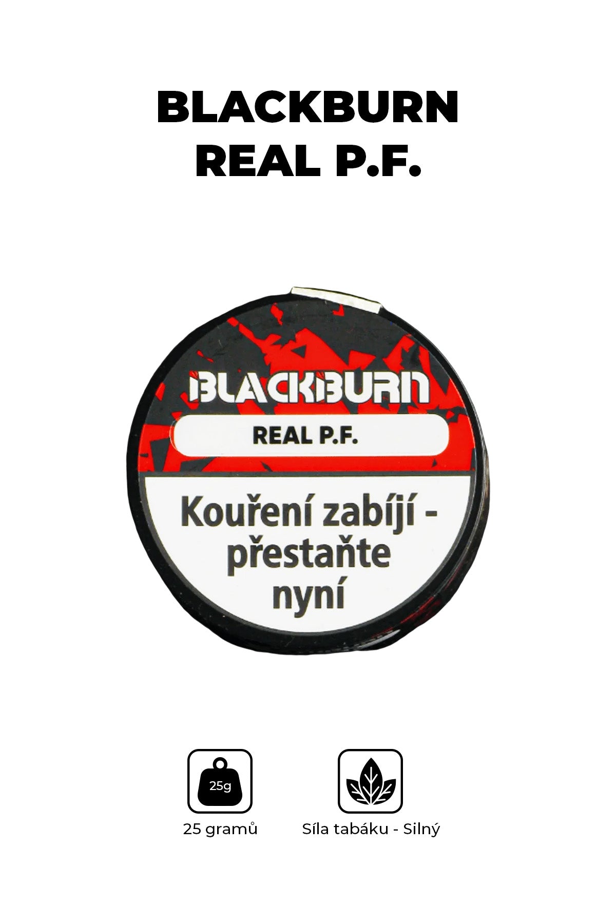 Tobacco - BlackBurn 25g - Real P.F.