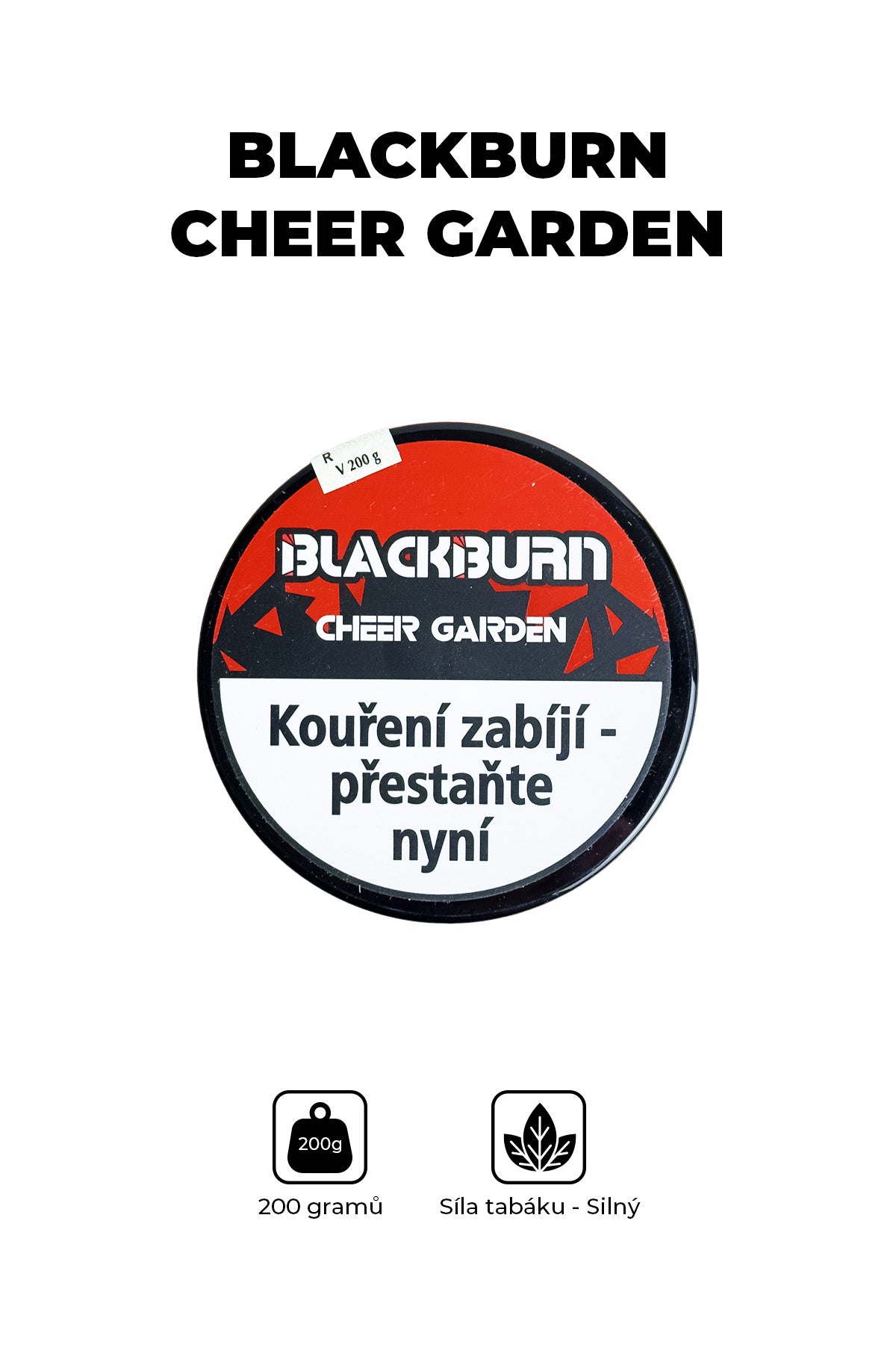 Tobacco - BlackBurn 200g - Cheer Garden