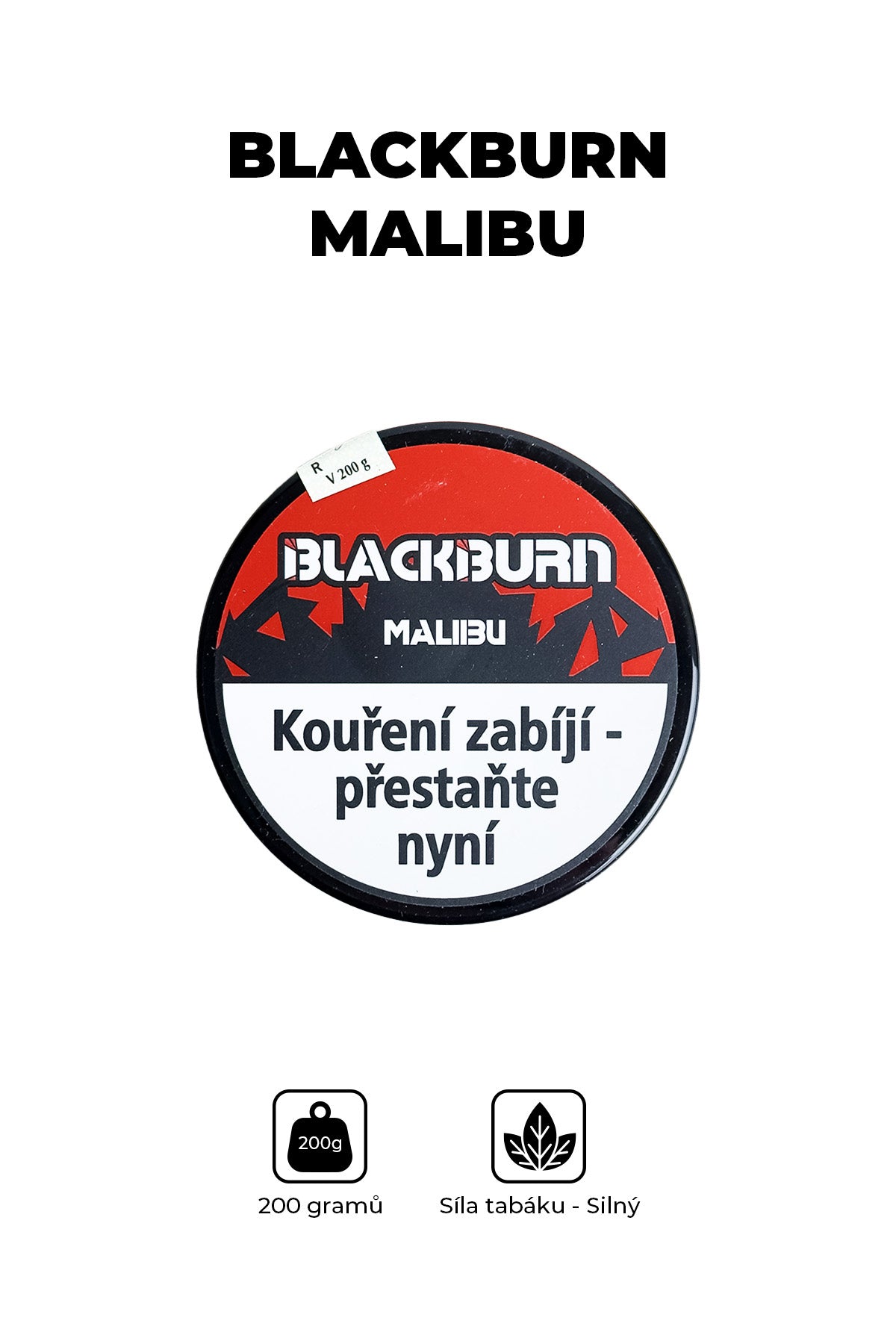 Tabák - BlackBurn 200g - Malibu