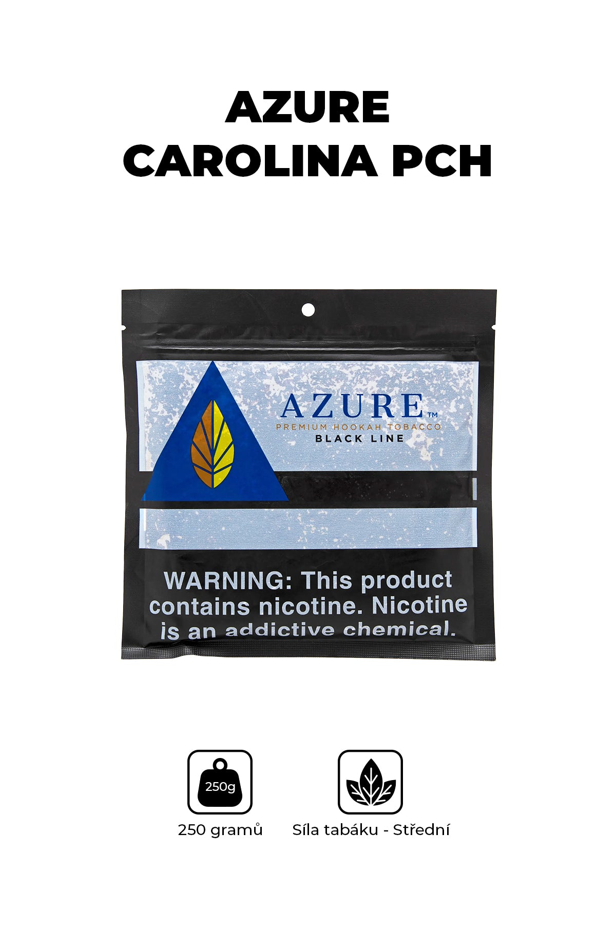 Tabák - Azure Black 250g - Carolina Pch