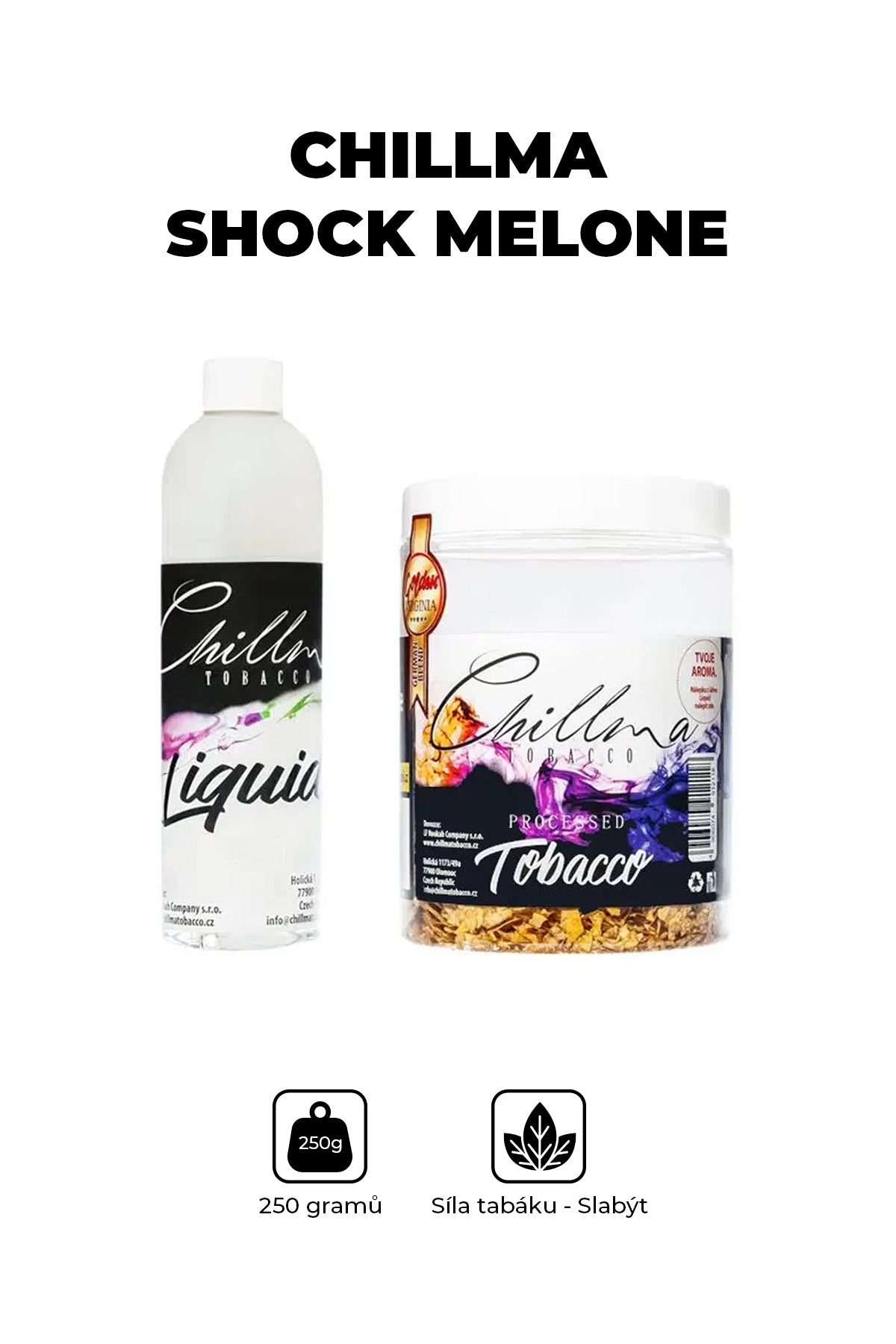 Tobacco - Chillma RTM 250g - Shock Melone