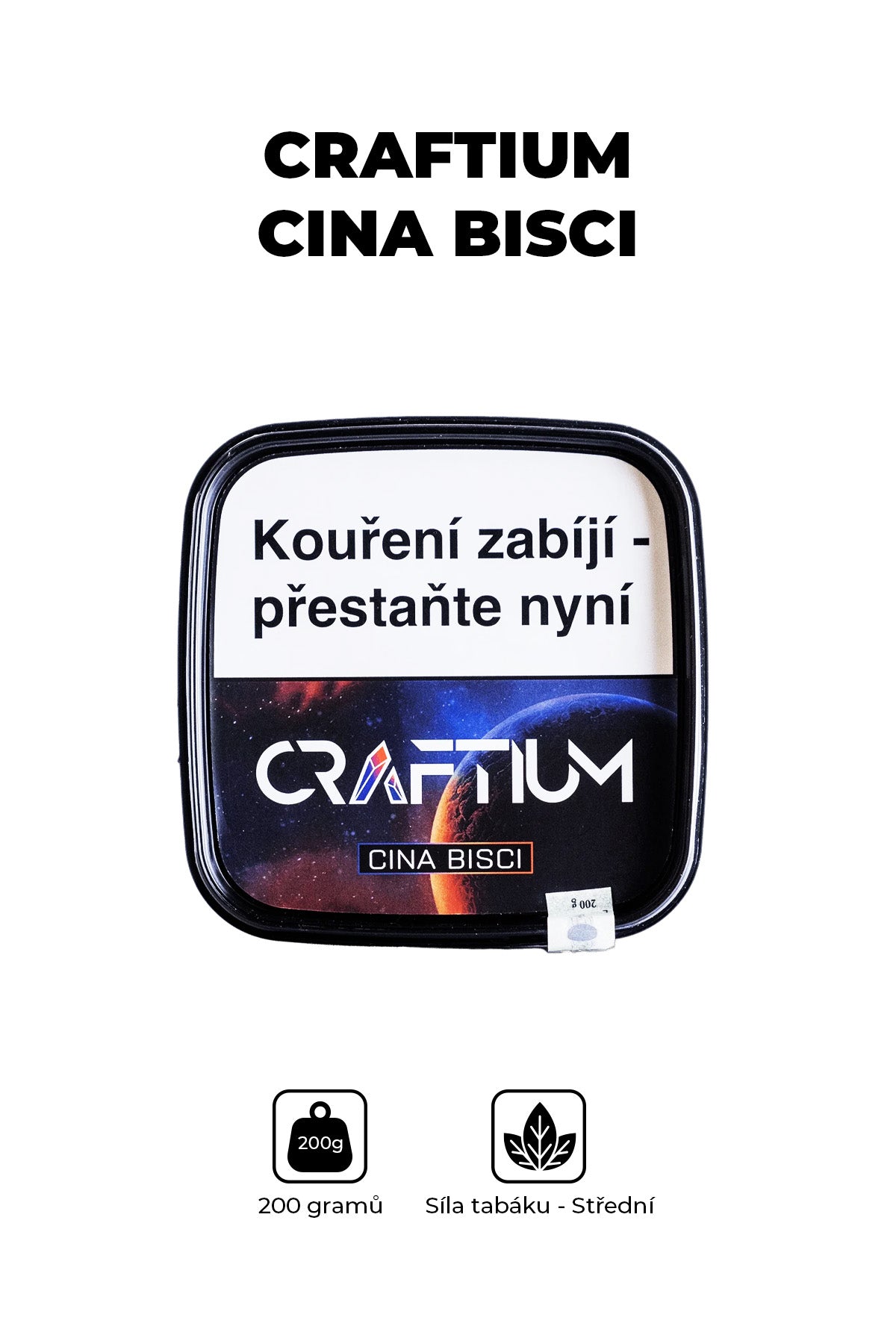 Tobacco - Craftium 200g - Cina Bisci