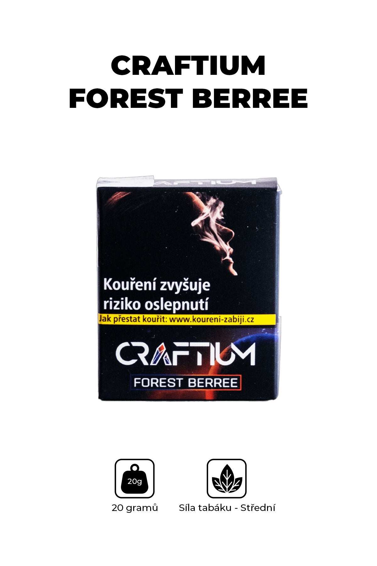 Tobacco - Craftium 20g - Forest Berree