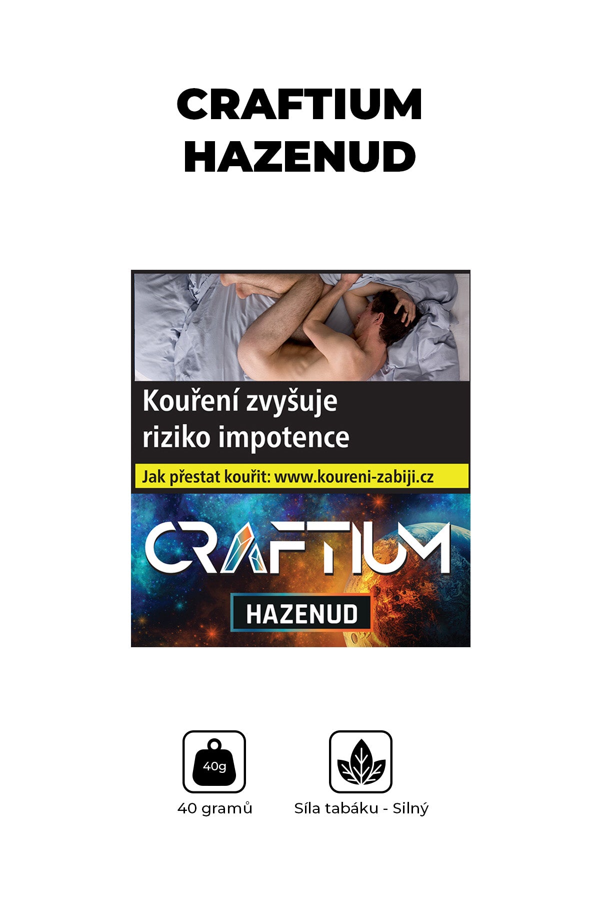 Tobacco - Craftium 40g - Hazenud