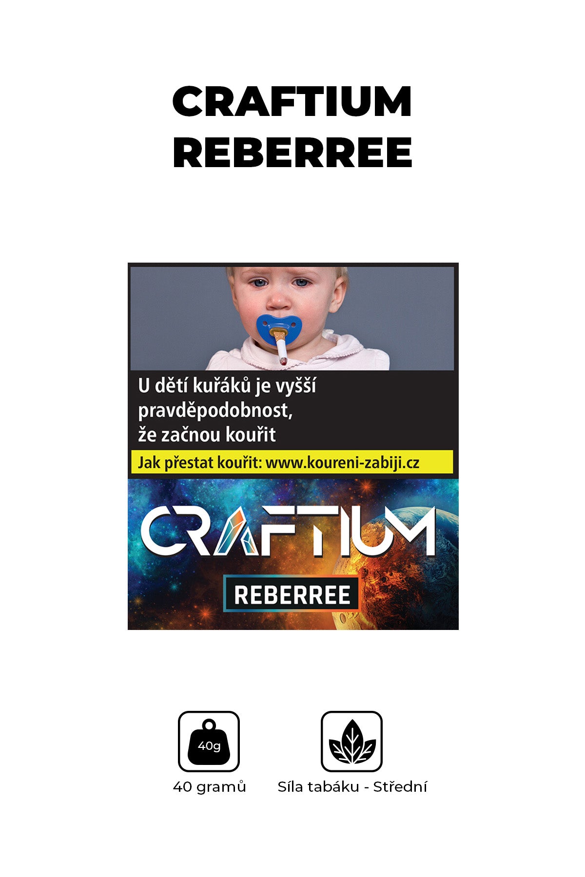 Tobacco - Craftium 40g - Reberree