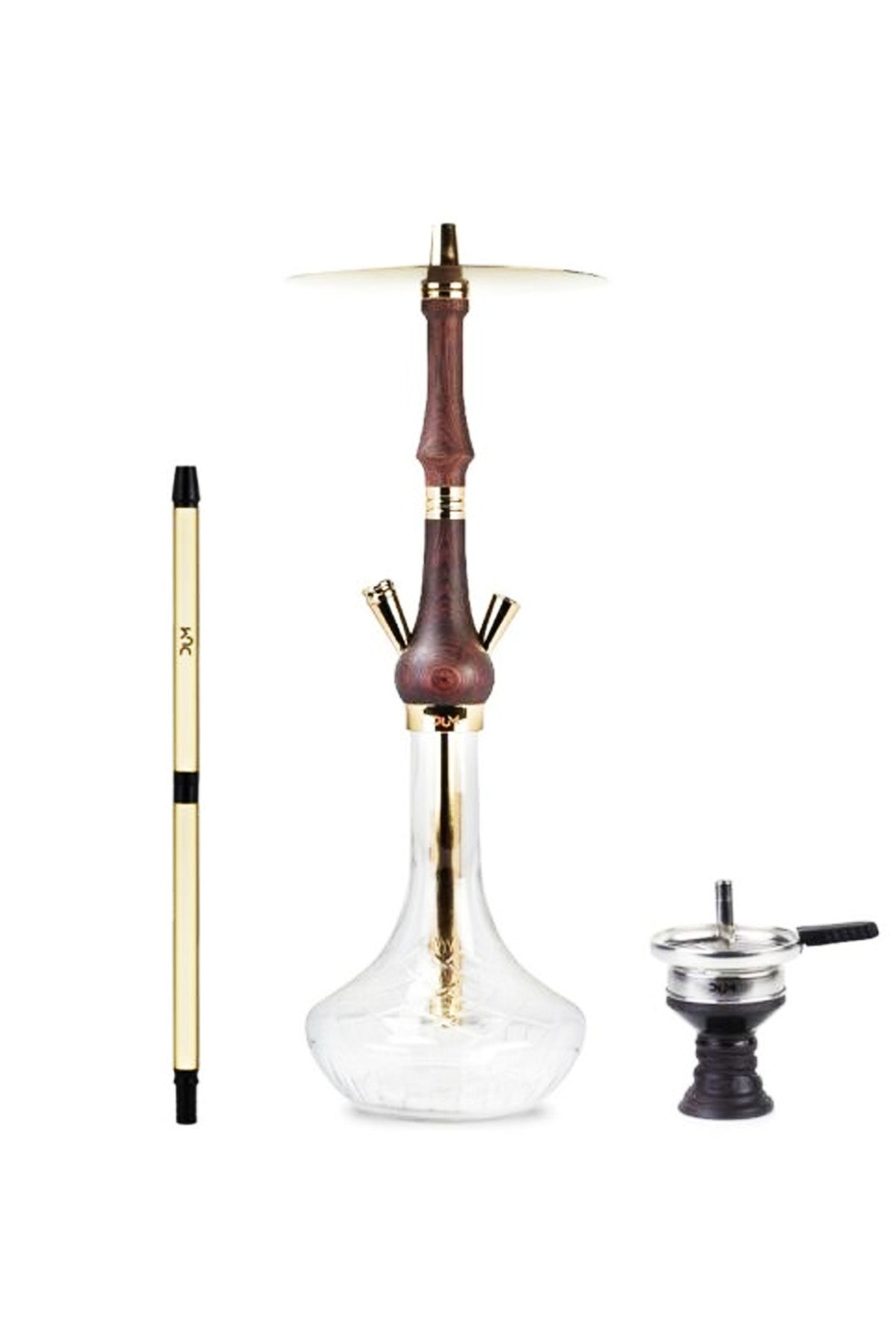 Hookah - DUM Majesty Wood SS18 Gold