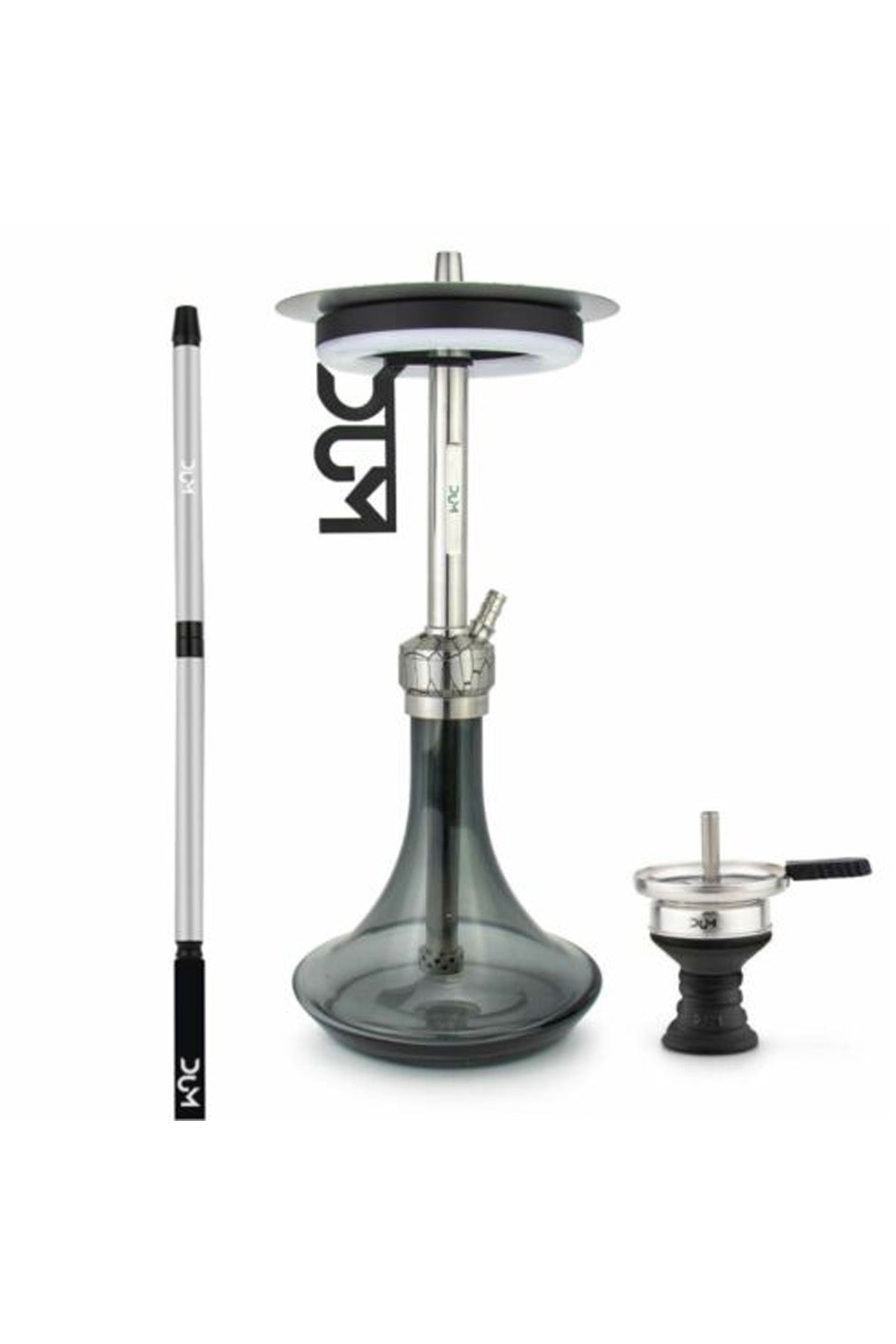 Hookah - DUM Victoria Silver M SS39 Black
