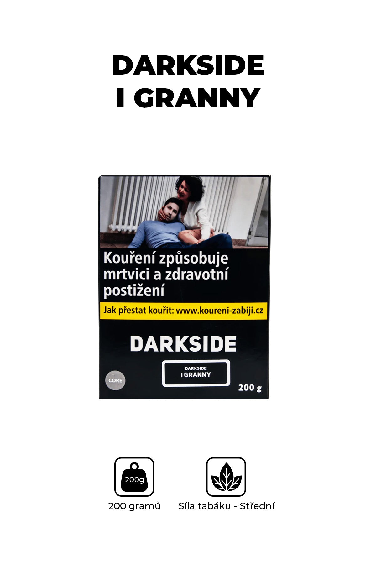 Tabák - Darkside Core 200g - I Granny