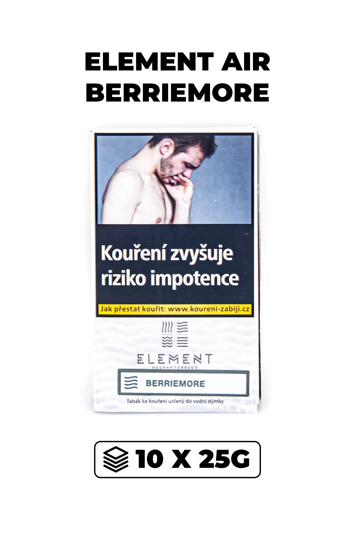 Tabák - Element Air 10x25g - Berriemore