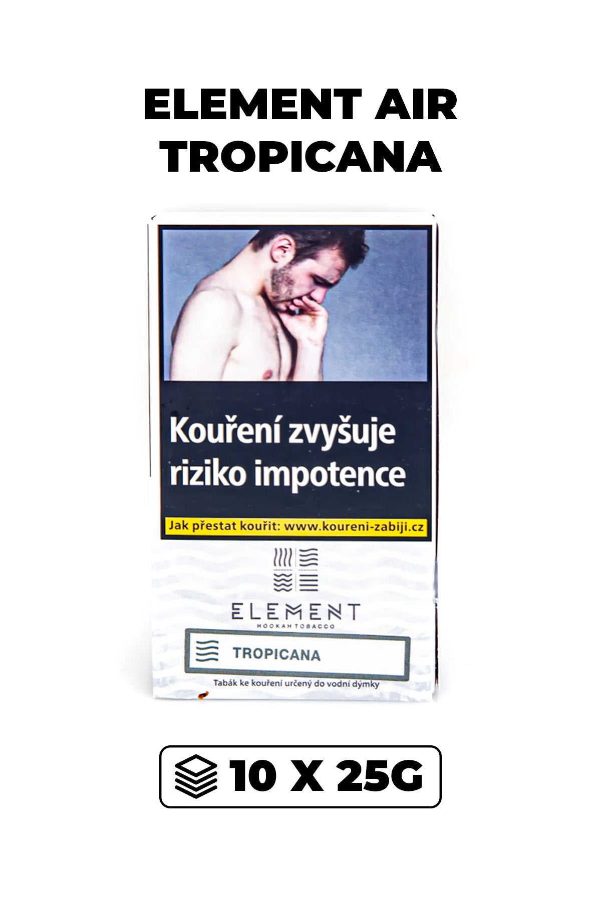 Tobacco - Element Air 10x25g - Tropicana