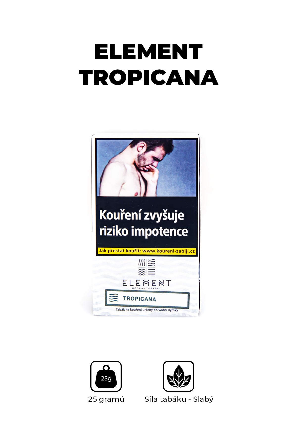 Tobacco - Element Air 25g - Tropicana