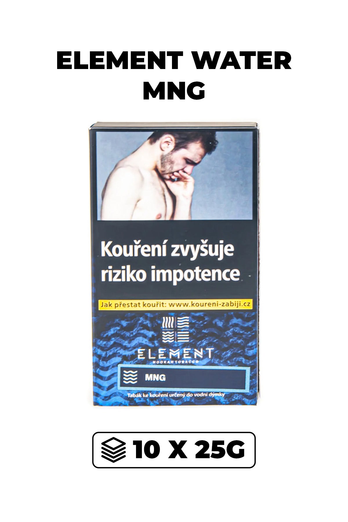Tobacco - Element Water 10x25g - Mng