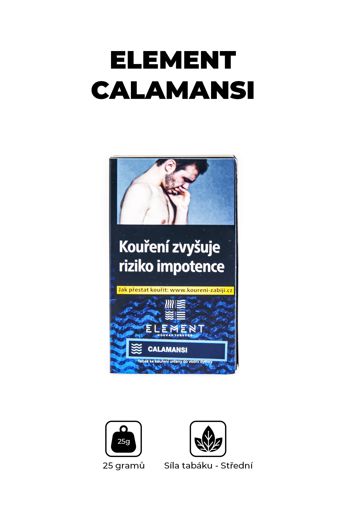 Tobacco - Element Water 25g - Calamansi