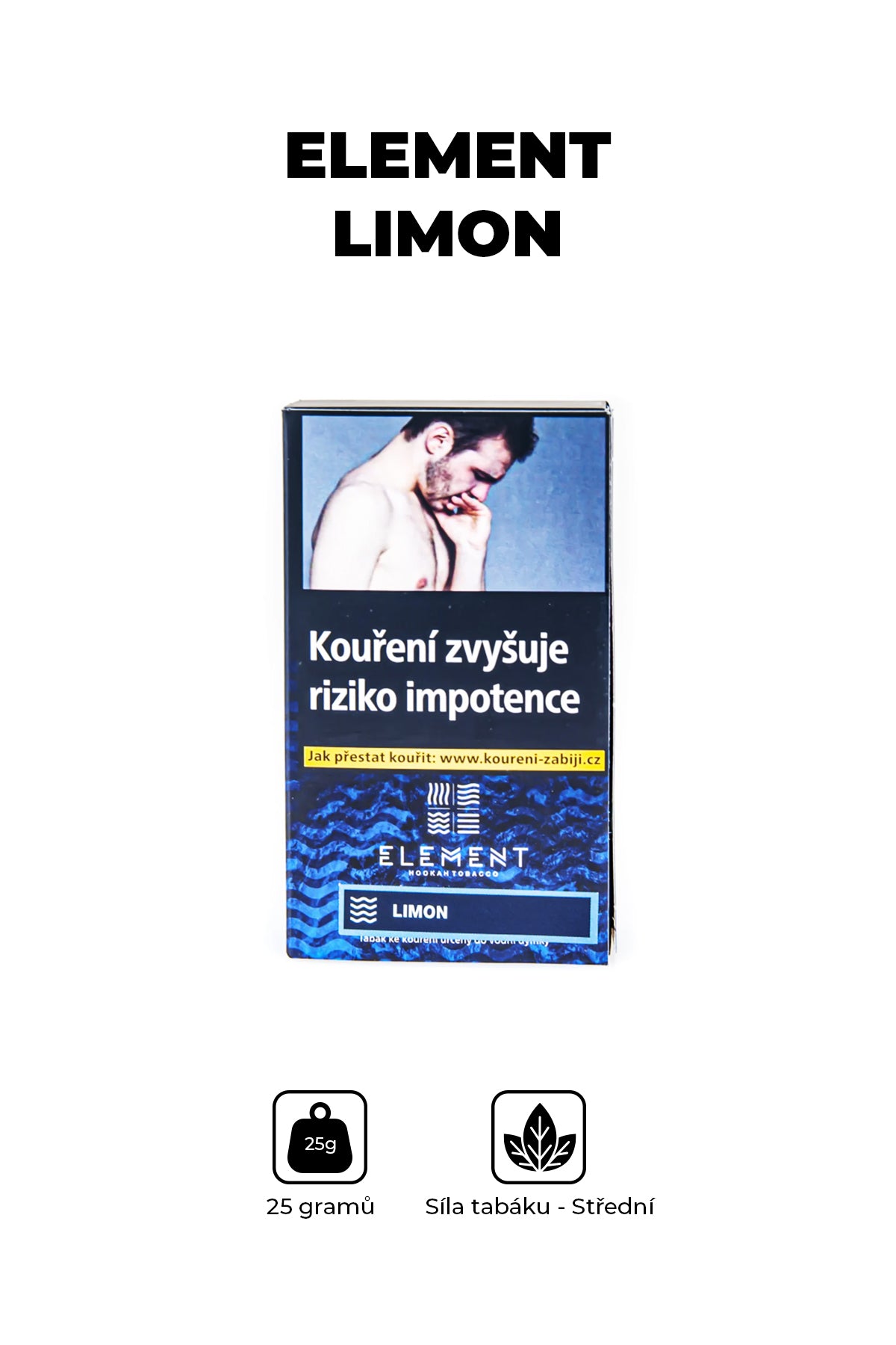 Tobacco - Element Water 25g - Limon