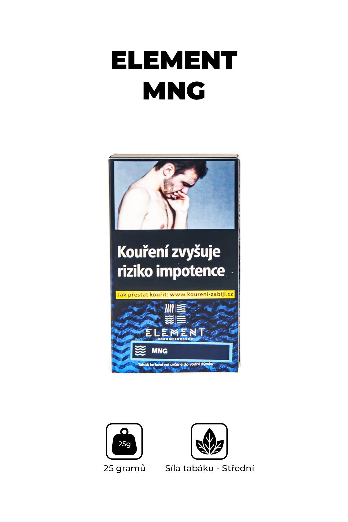Tobacco - Element Water 25g - Mng