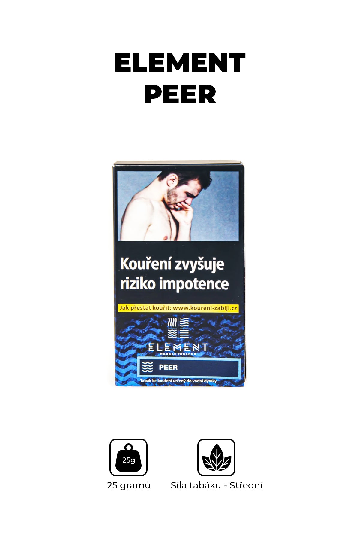 Tobacco - Element Water 25g - Peer