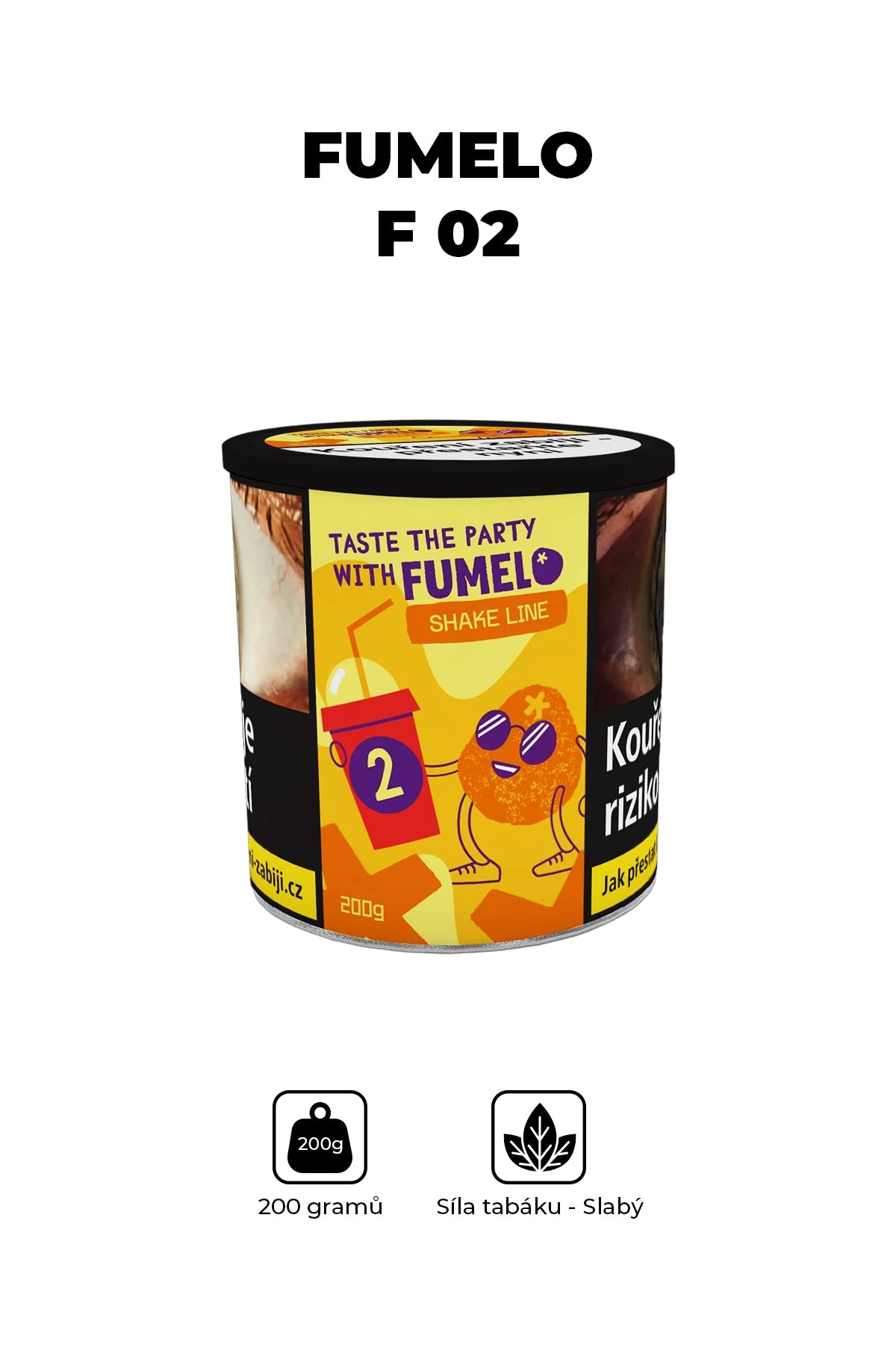 Tobacco - Fumelo Gentle 200gr - F 02