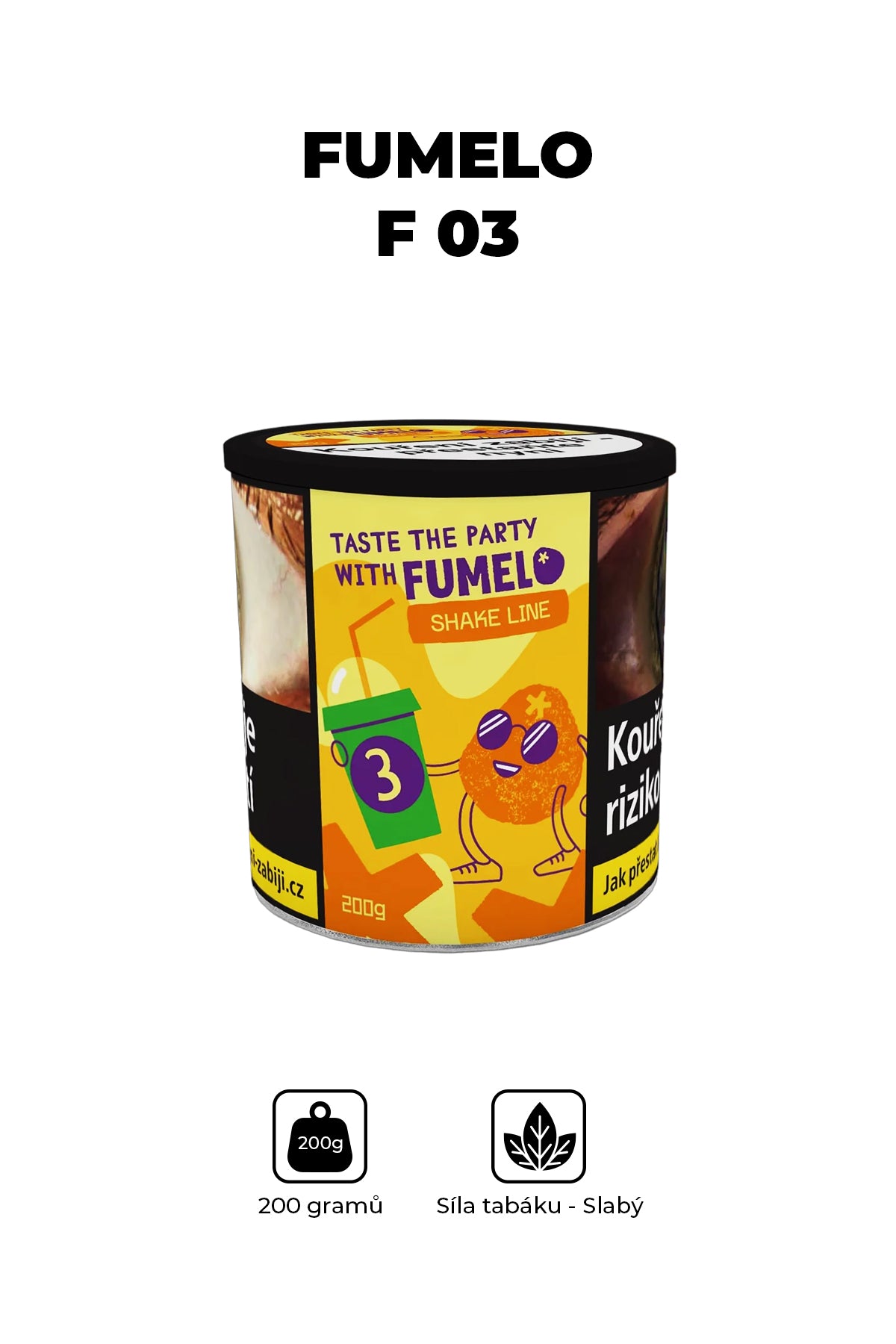 Tobacco - Fumelo Gentle 200gr - F 03