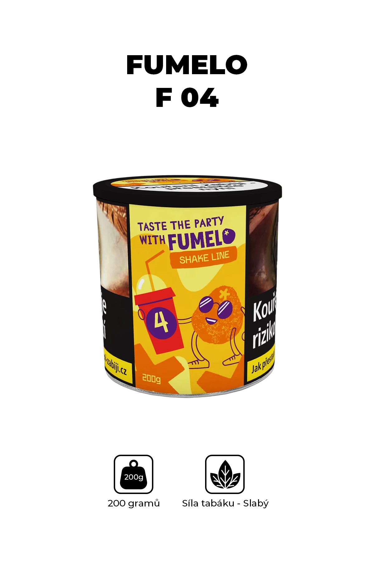 Tobacco - Fumelo Gentle 200gr - F 04