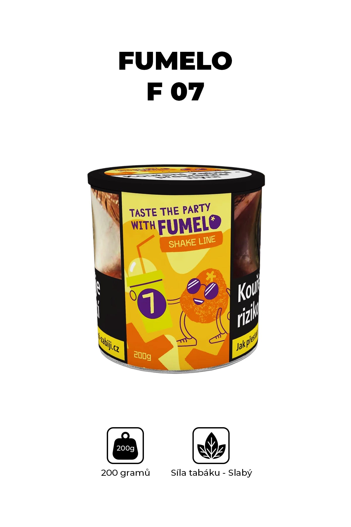 Tobacco - Fumelo Gentle 200gr - F 07