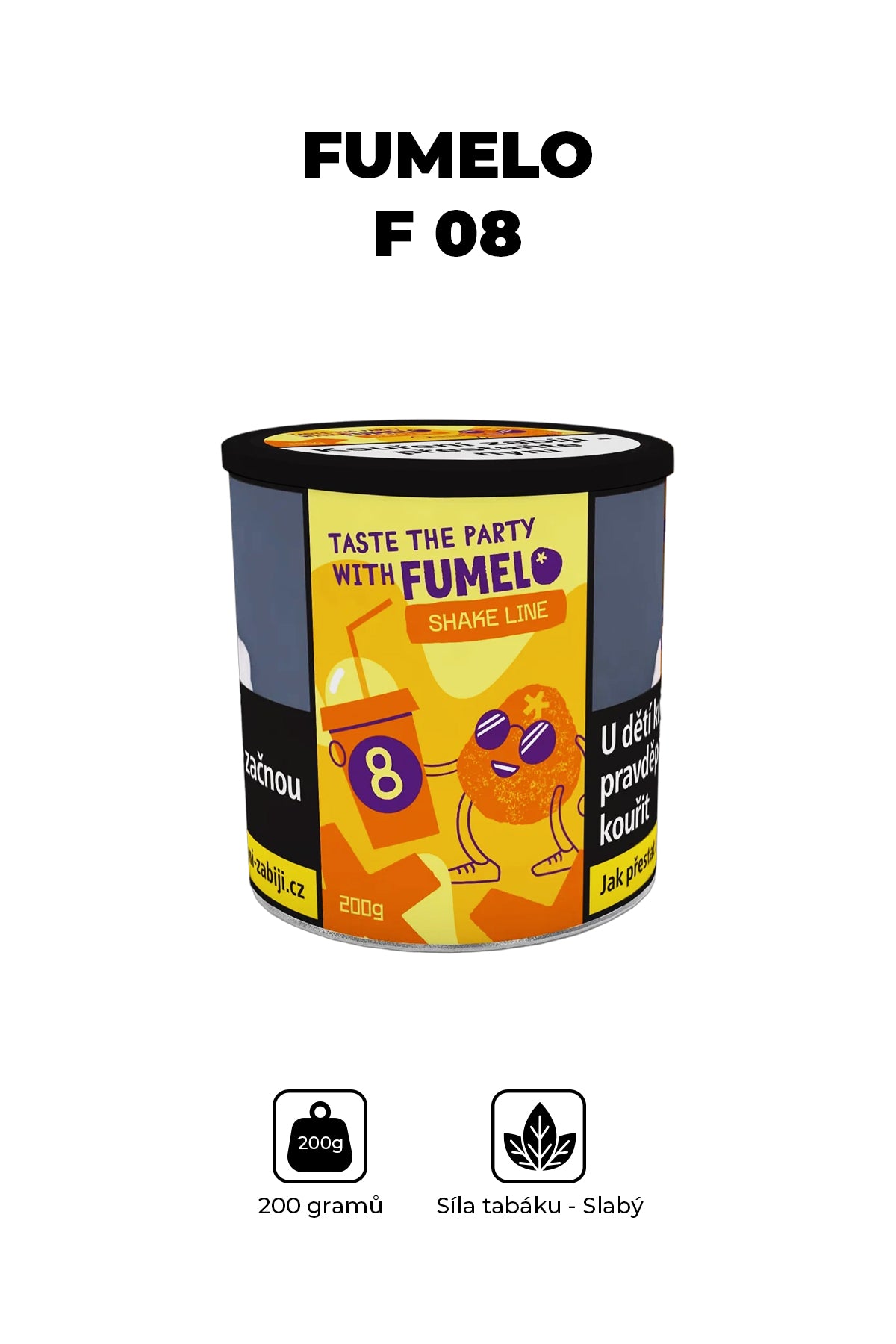 Tobacco - Fumelo Gentle 200gr - F 08