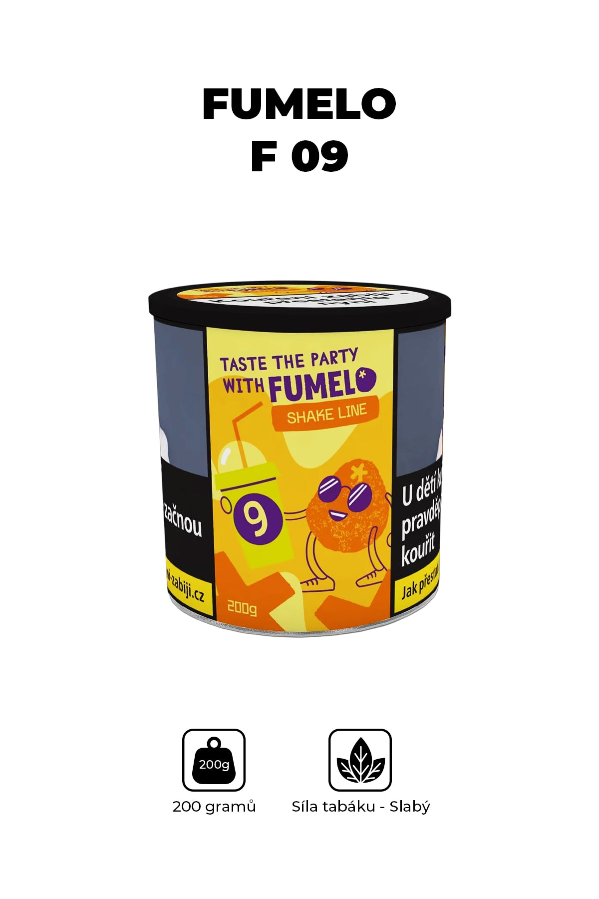 Tobacco - Fumelo Gentle 200gr - F 09