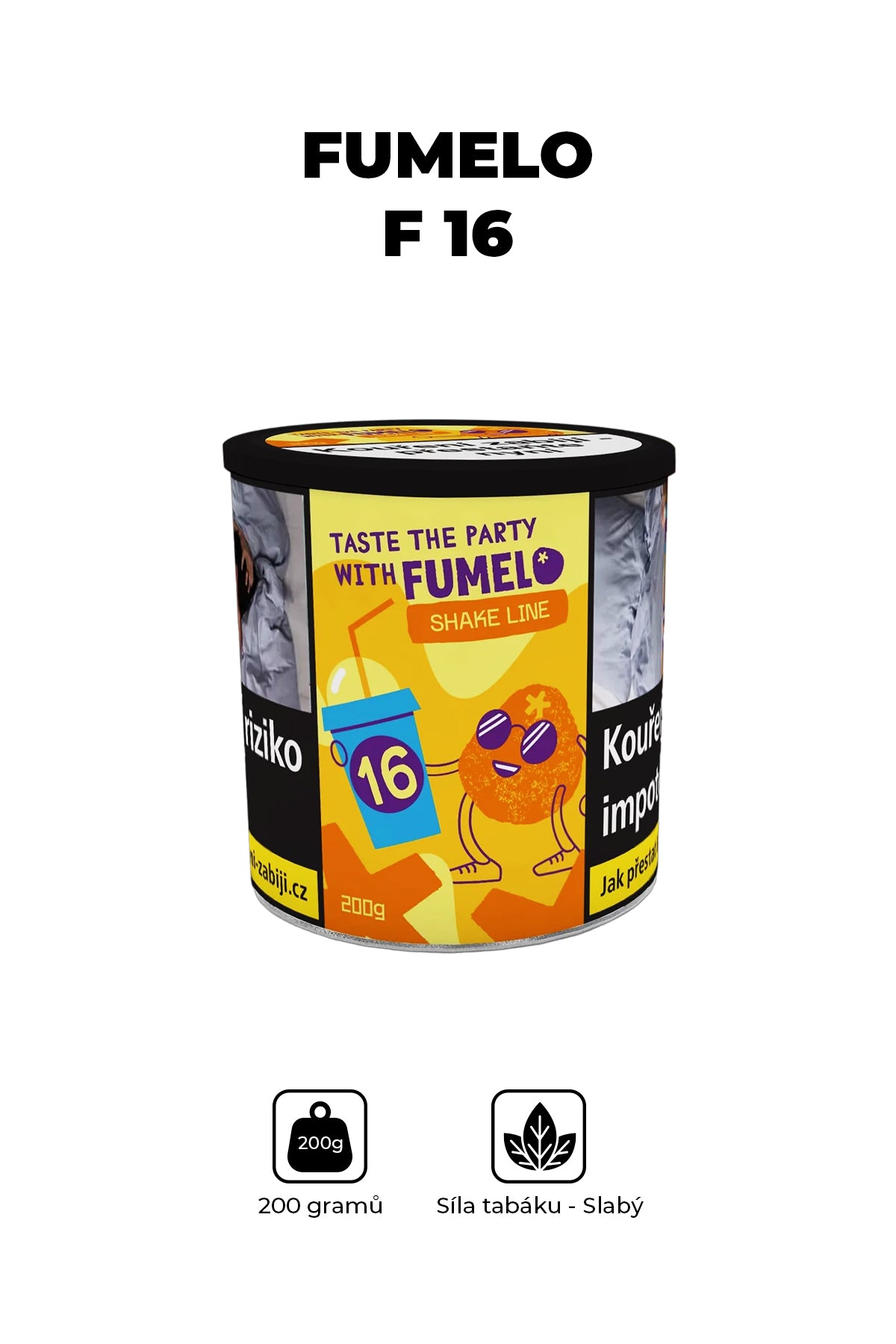 Tobacco - Fumelo Gentle 200gr - F 16