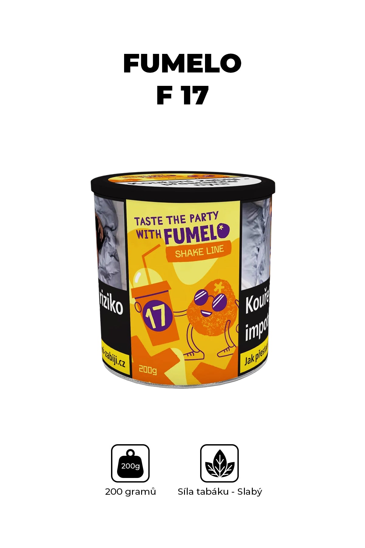Tobacco - Fumelo Gentle 200gr - F 17