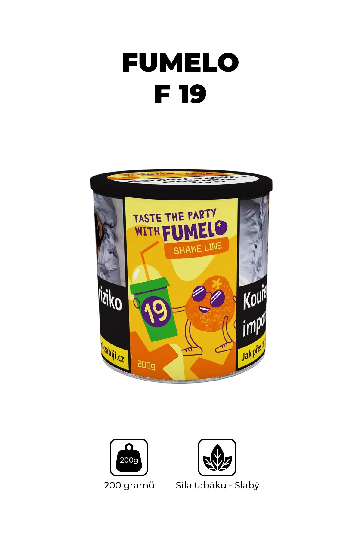 Tobacco - Fumelo Gentle 200gr - F 19
