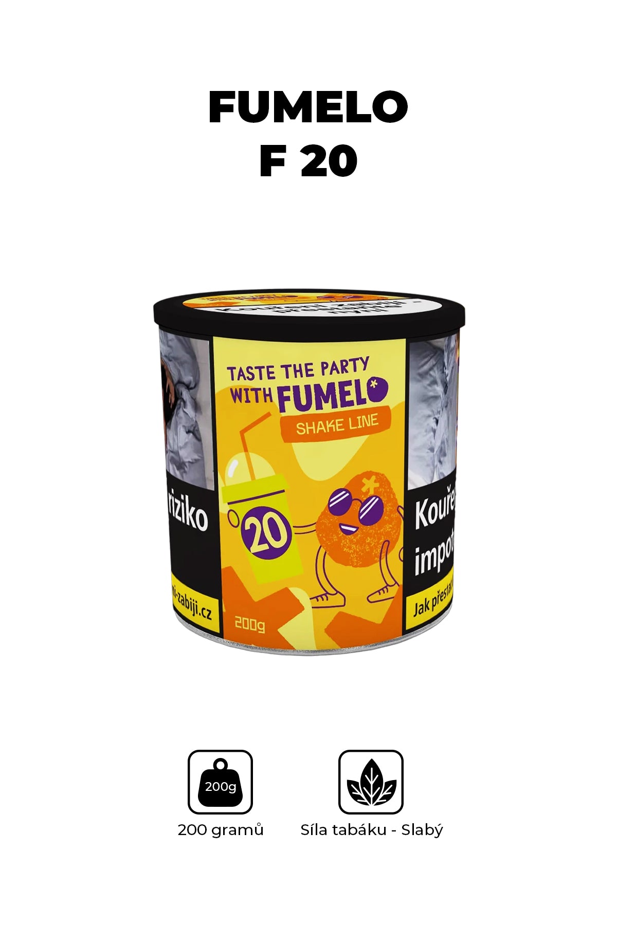 Tobacco - Fumelo Gentle 200gr - F 20