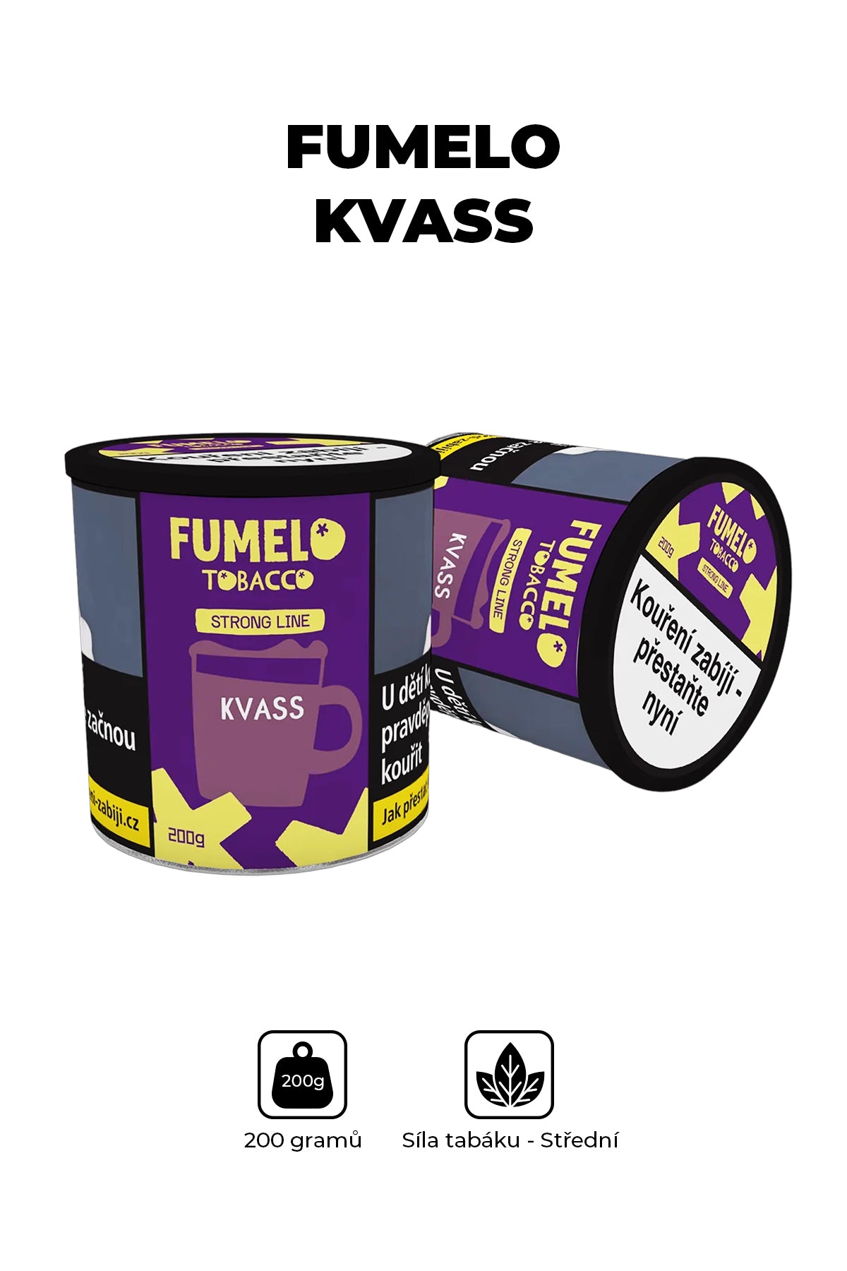 Tobacco - Fumelo Strong 200gr - Kvass