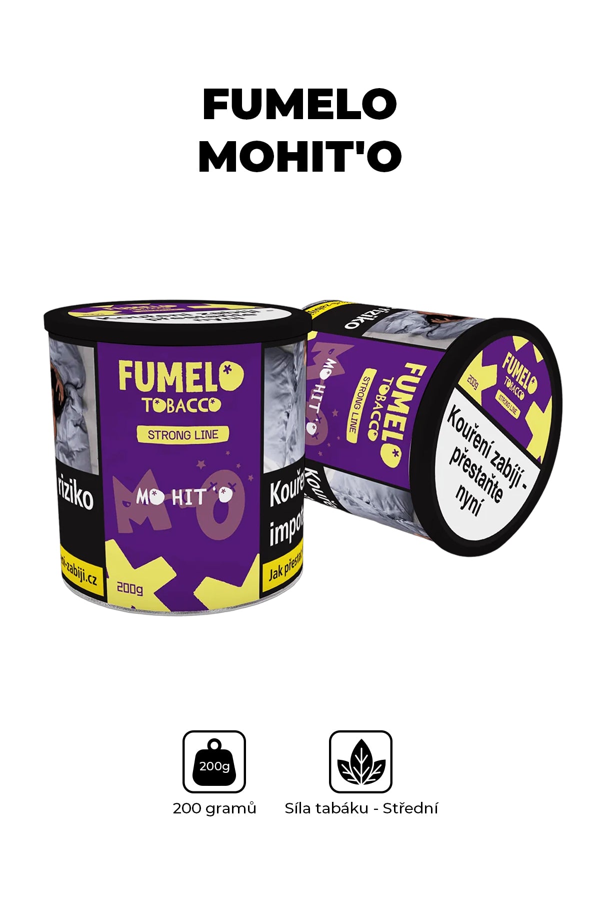 Tabák - Fumelo Strong 200gr - Mohit'o
