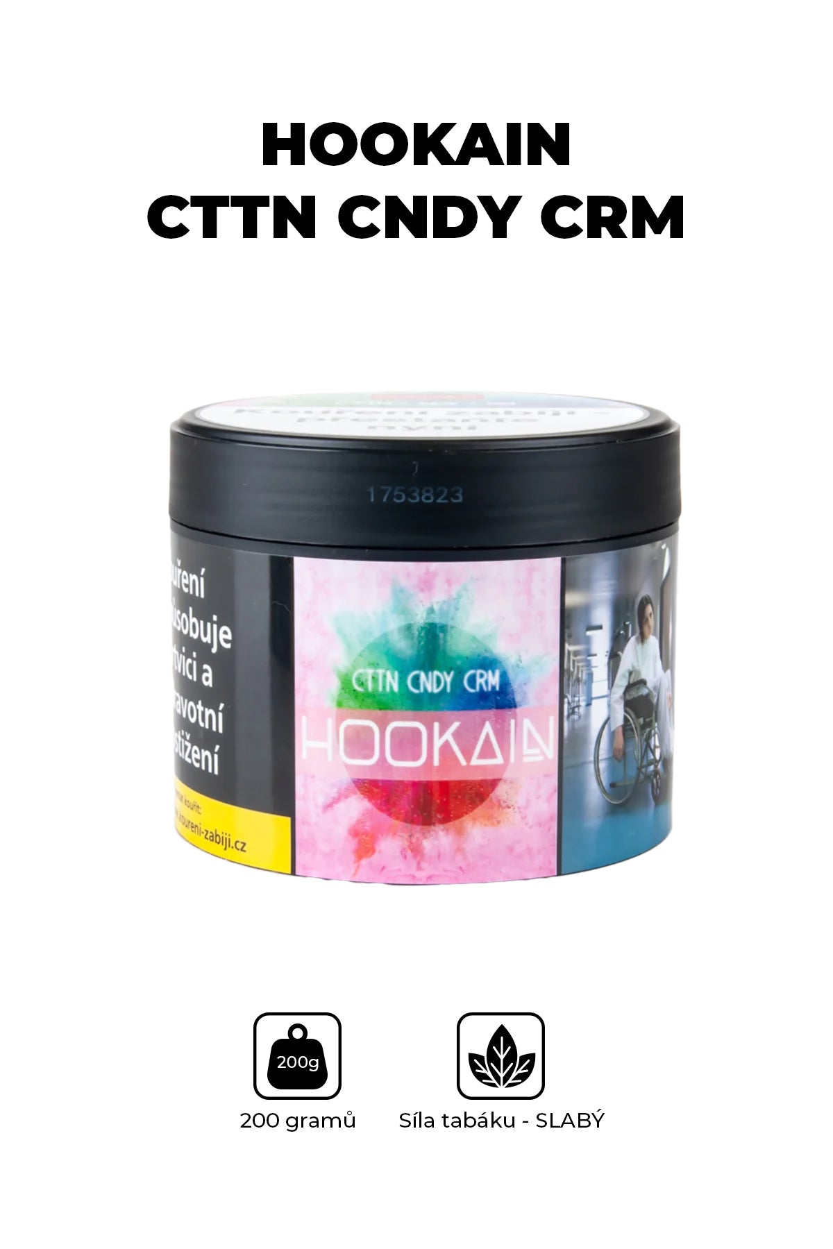 Tabák - Hookain 200g - Cttn Cndy Crm