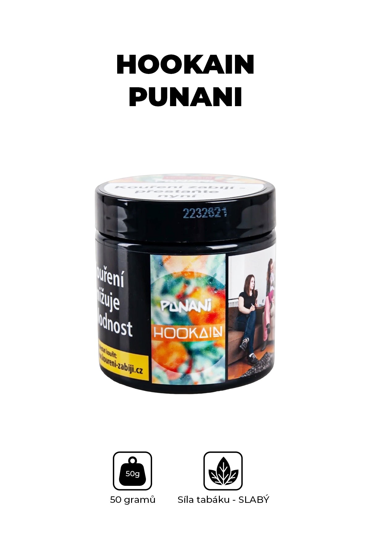 Tabák - Hookain 50g - Punani